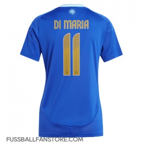 Argentinien Angel Di Maria #11 Replik Auswärtstrikot Damen Copa America 2024 Kurzarm